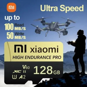 بطاقة ذاكرة Xiaomi Micro SD عالية السرعة، سعات تصل إلى 2 تيرابايت، فئة C10، مثالية للهواتف الذكية، توفر تخزينًا موثوقًا وأداءً سريعًا.